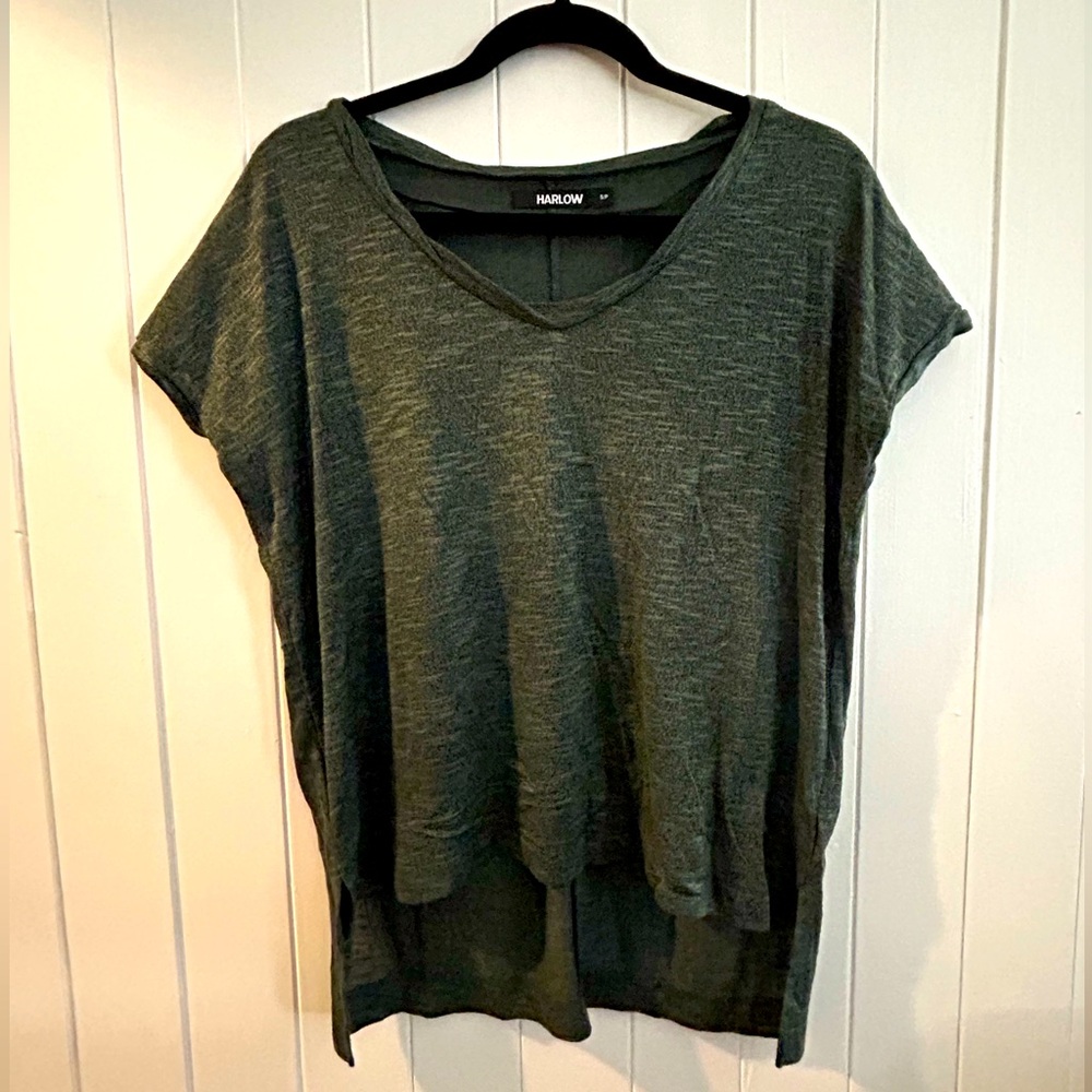 Green Loose Fitting Harlow Shirt